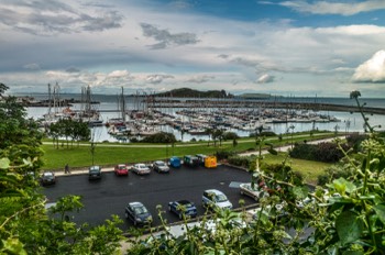 ELEVATED VIEW OF THE TOWN OF HOWTH