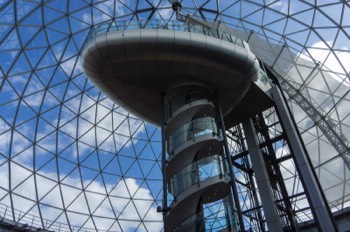VICTORIA SQUARE SHOPPING CENTRE IN BELFAST  - MAY 2015 